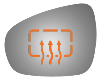 SIDE VIEW MIRROR HEATED